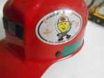 Red MSA Comfo-Cap with Liner for Coal Miners