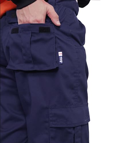 High Visibility FR Cargo Pants for Coal Miners