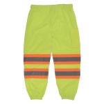 Ergodyne Unisex Class Two-tone Reflective Safety Pants, Lime