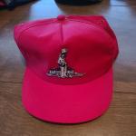 Vintage Red Snapback Coal Miner Hat. Classic Design