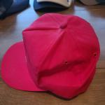 Vintage Red Snapback Coal Miner Hat. Classic Design