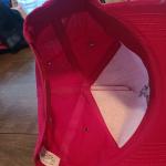 Vintage Red Snapback Coal Miner Hat. Classic Design