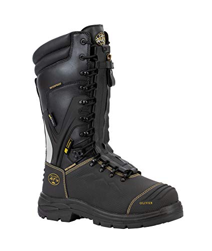 Oliver Men's Black Safety Boots in Size 9.5