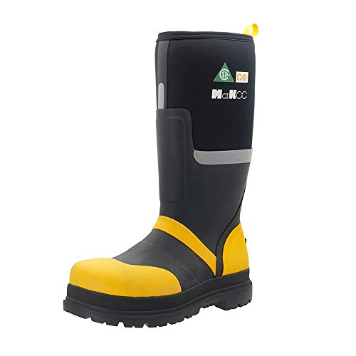 MCIKCC Steel Toe Waterproof Work Boots, Industrial Boot