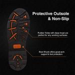 Men's Steel Toe Rubber Work Boot, Waterproof, Non-Slip