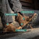 Danner Men's Quarry USA 8" Work Boot, Brown