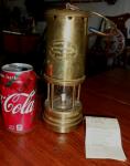 Ferndale Coal Mine Brass Wick Lantern Light - WALES
