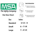 MSA Comfo-Cap Safety Hard Hat with Lamp Bracket
