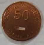 Gorgas Alabama Coal Mining Scrip Token Clacker