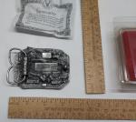 Vintage Coal Mining Belt Buckle - Siskiyou Buckle Co