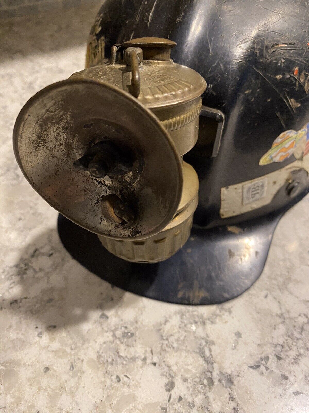 MSA Low Vein Miner Hard Hat with Lamp