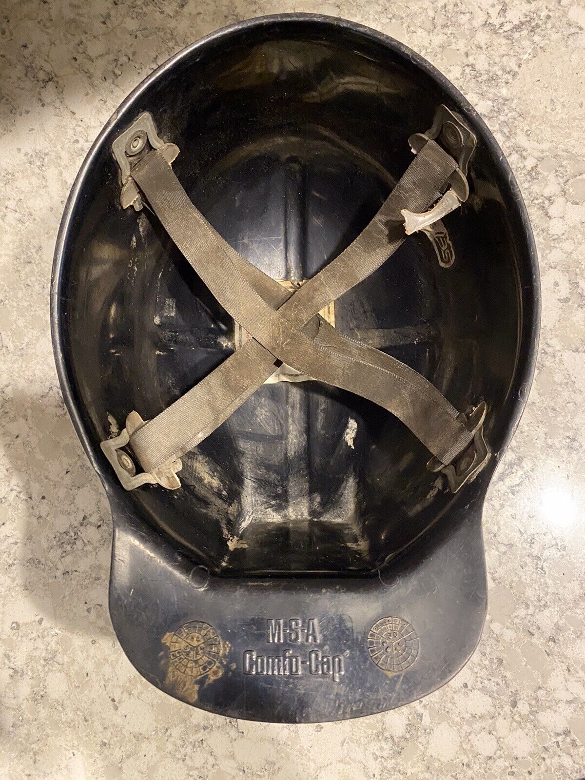 MSA Low Vein Miner Hard Hat with Lamp