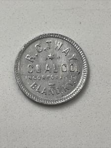 R.C. Tway Coal Company Kentucky 5¢ Camp Token