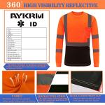 AYKRM Ansi Class 3 Reflective Coal Mining Shirt