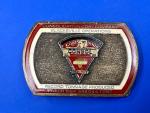 Rare 1984 Consol Coal Hogs Mine Buckle - 549 Tons!