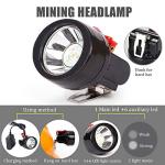 Rechargeable Cap Mining Lamp with 1+6 LED Light