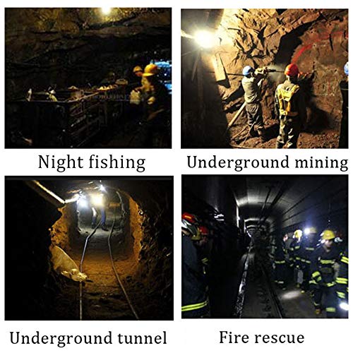 Rechargeable Cap Mining Lamp with 1+6 LED Light