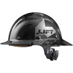 Full Brim Black Camo Carbon Fiber Mining Helmet