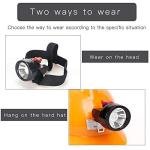 Rechargeable Cap Mining Lamp with 1+6 LED Light