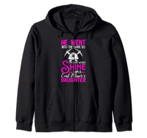 Coal Miner's Daughter Zip Hoodie