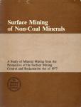 Board on Mineral: Surface Mining of Non-Coal Minerals