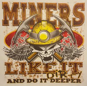 Deep Coal Miners Hooded Sweatshirt #994 Hoodie