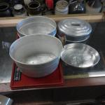 Vintage Buckeye Oval Aluminum Coal Miner Lunch Bucket