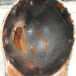 Retro Coal Miner Fiberglass Hard Hat/Helmet