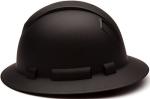 Pyramex Ridgeline Full Brim Hard Hat, Matte Black
