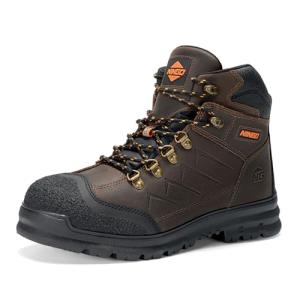 Safety Steel Toe Work Boots for Coal Miners