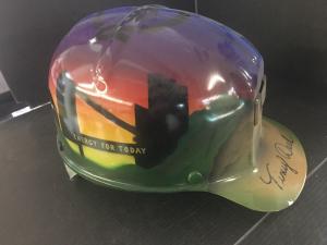 Rare RAPOCA COAL CO (VA) Hard Hat- Folk Art