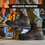 Safety Steel Toe Work Boots for Coal Miners