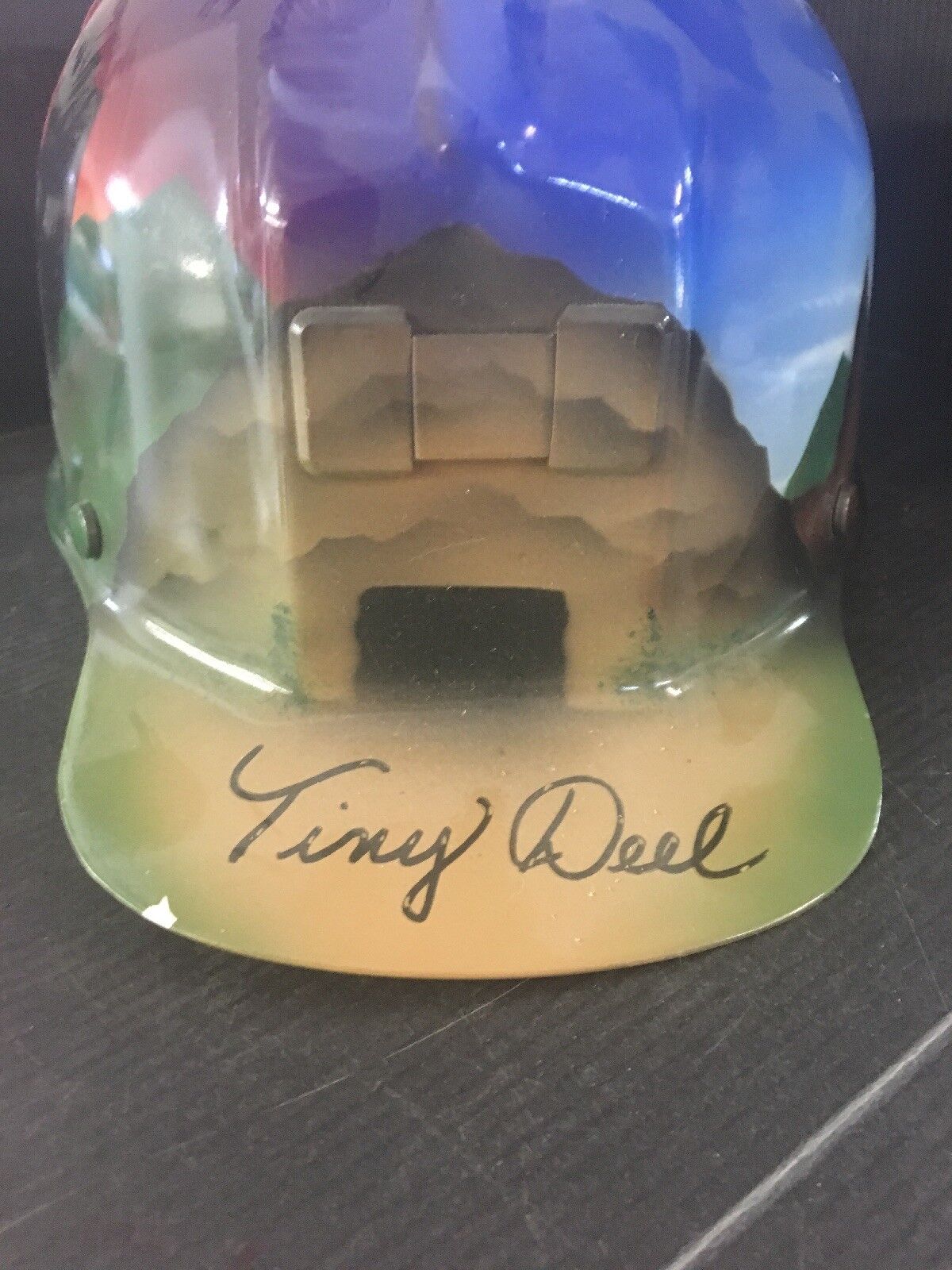 Rare RAPOCA COAL CO (VA) Hard Hat- Folk Art