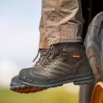 Safety Steel Toe Work Boots for Coal Miners
