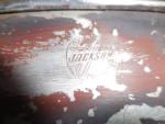 Vintage Aluminum Coal Mining Hard Hat ~ Jackson