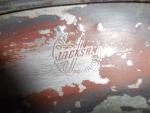 Vintage Aluminum Coal Mining Hard Hat ~ Jackson