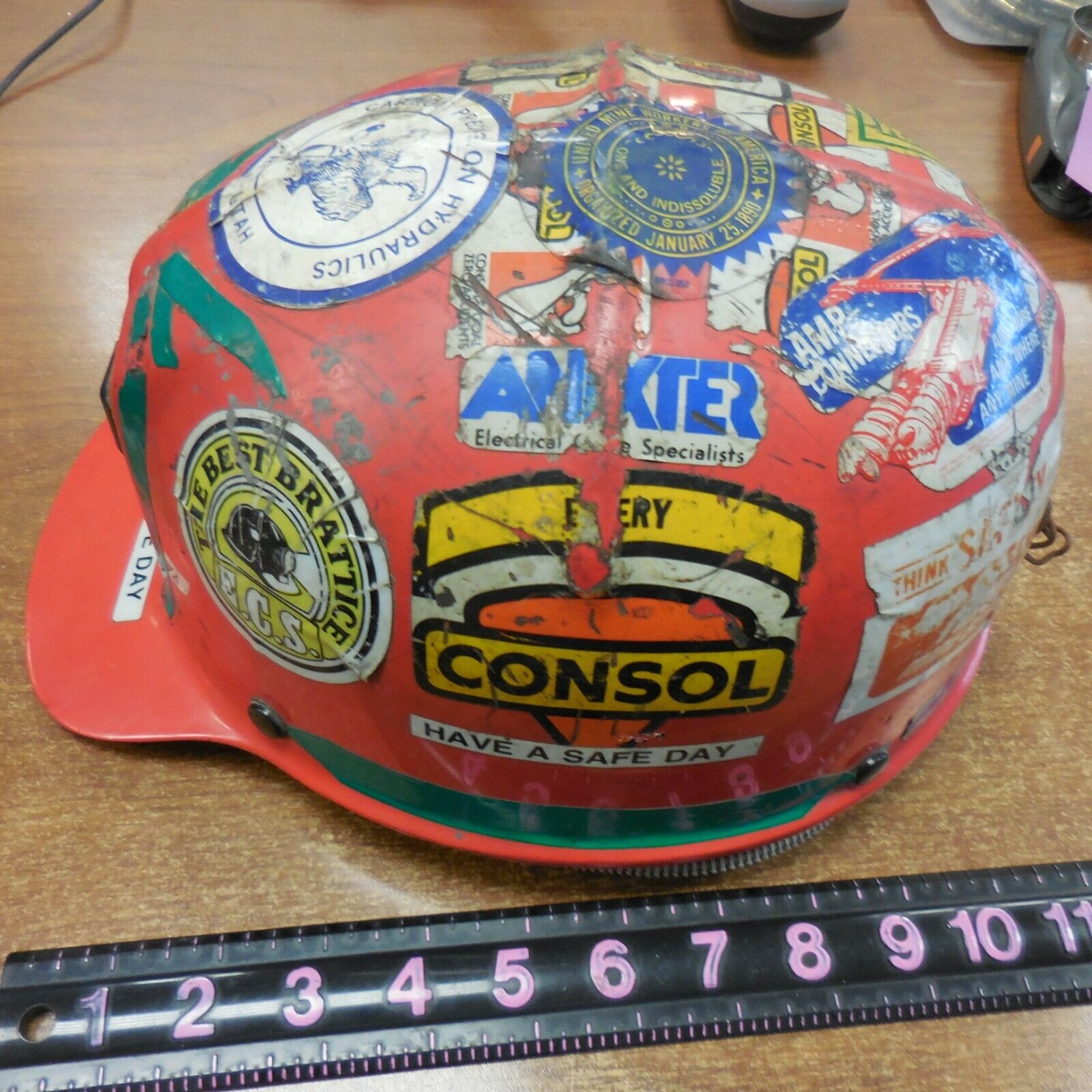 Vintage MSA Comfo Cap Coal Mining Hard Hat