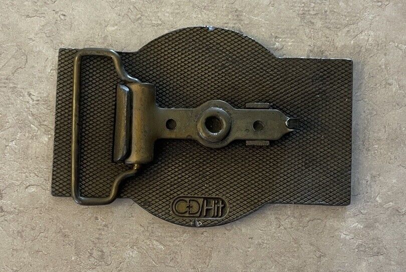 1985 Coal Mine Port Railroad Buckle - Safety Award