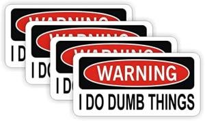4 Funny Hard Hat Stickers for Coal Miners