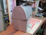 Vintage Steel Tool Lunch Box for Coal Miners