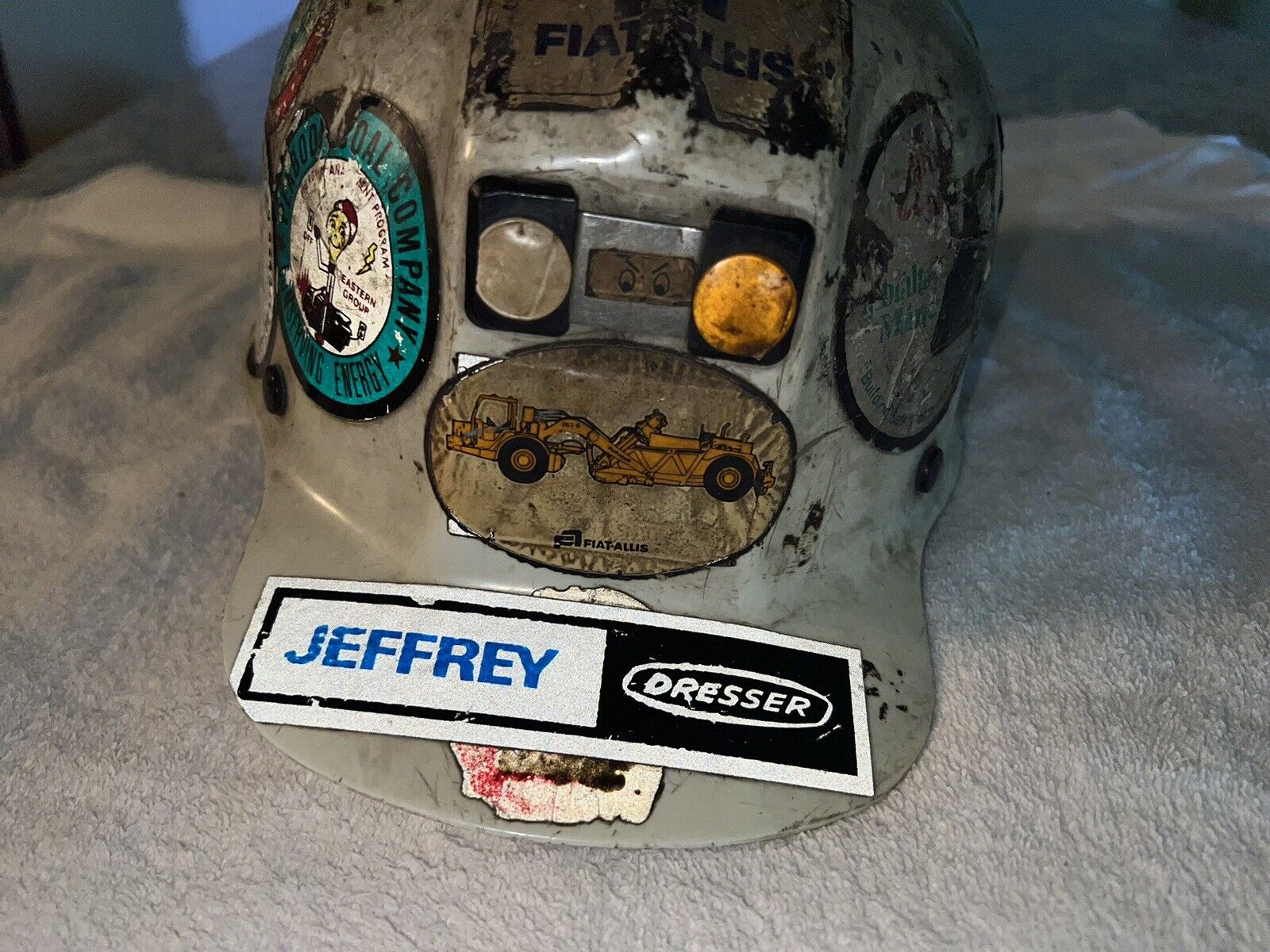 VINTAGE MSA Coal Miner Hard Hat Helmet