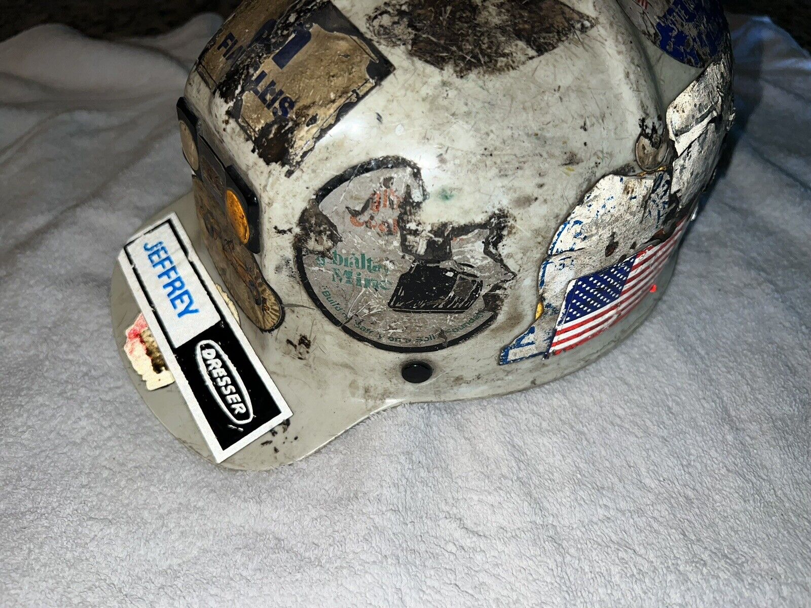VINTAGE MSA Coal Miner Hard Hat Helmet