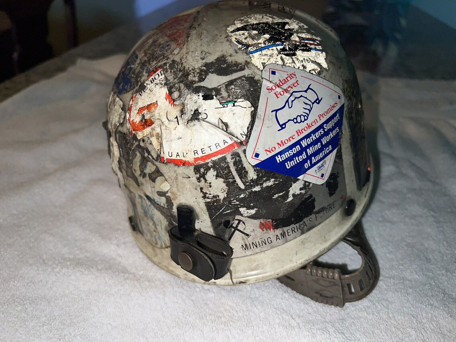 VINTAGE MSA Coal Miner Hard Hat Helmet