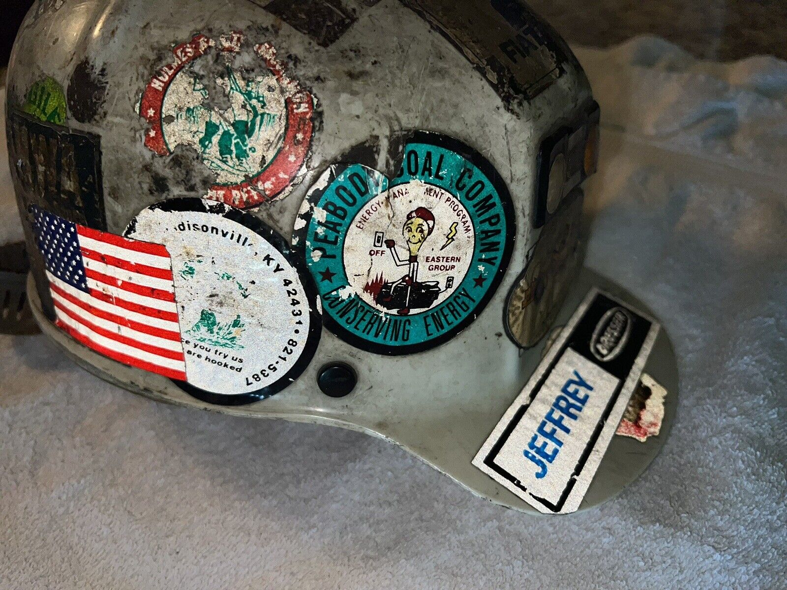 VINTAGE MSA Coal Miner Hard Hat Helmet