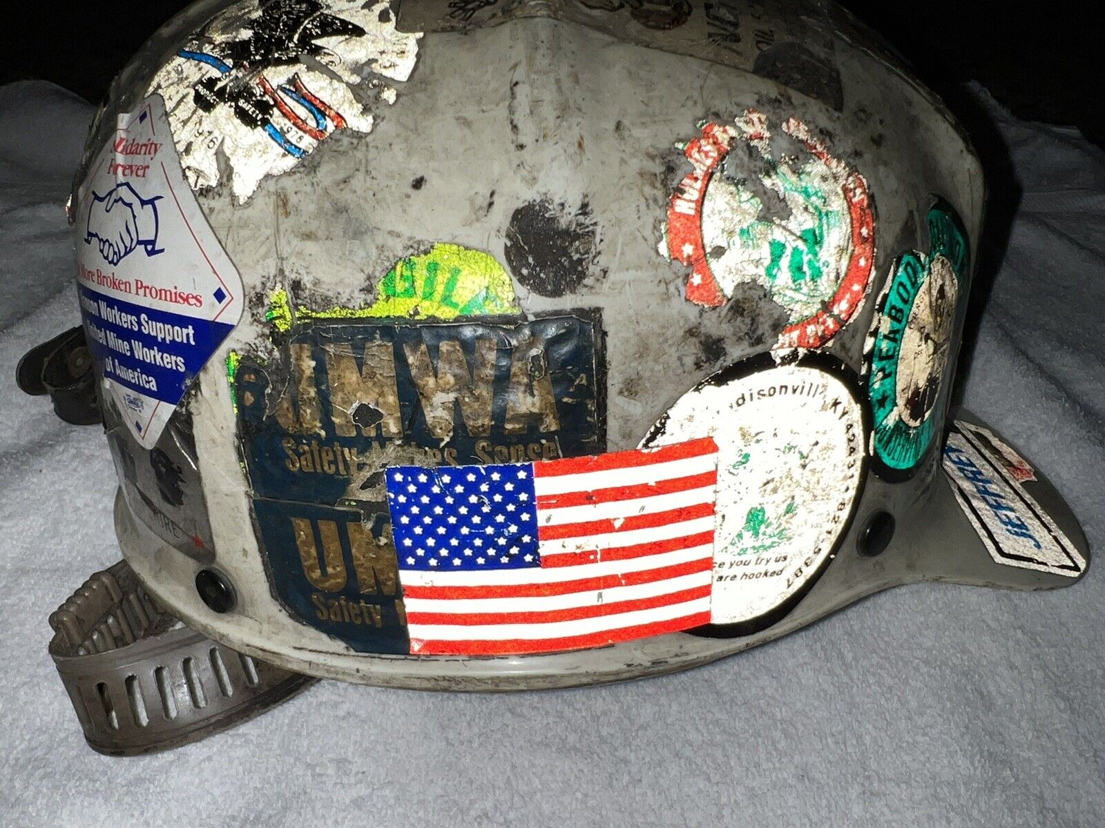 VINTAGE MSA Coal Miner Hard Hat Helmet