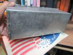 Vintage Steel Tool Lunch Box for Coal Miners