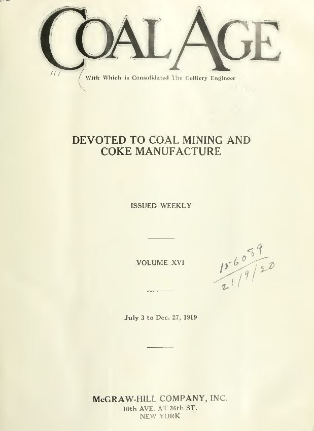 105 Classic Books on Coal Mining - Methods, History, Miners