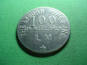 Lyburn Mines $1.00 Coal Scrip in WV