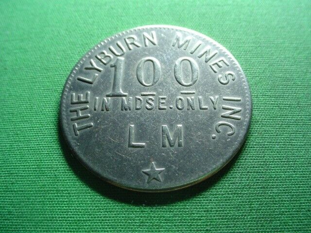 Lyburn Mines $1.00 Coal Scrip in WV