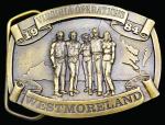 Vintage Westmoreland Coal Company Virginia Mine Belt Buckle